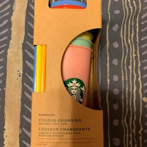 Starbuck color changing cups